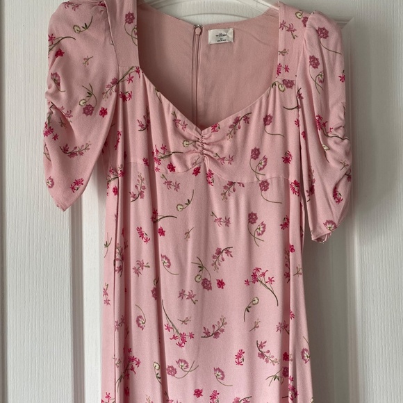 Aritzia Wilfred Dress (00, Pink Floral) - Picture 2 of 5